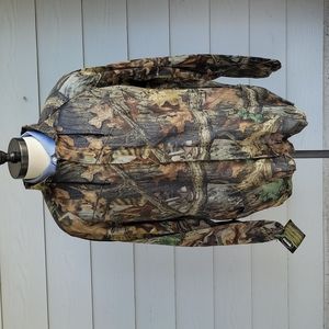 WHITEWATER OUTDOORS Camo Mens Sz‎ Large / XL Full Zip Light Hunting Jacket NEW